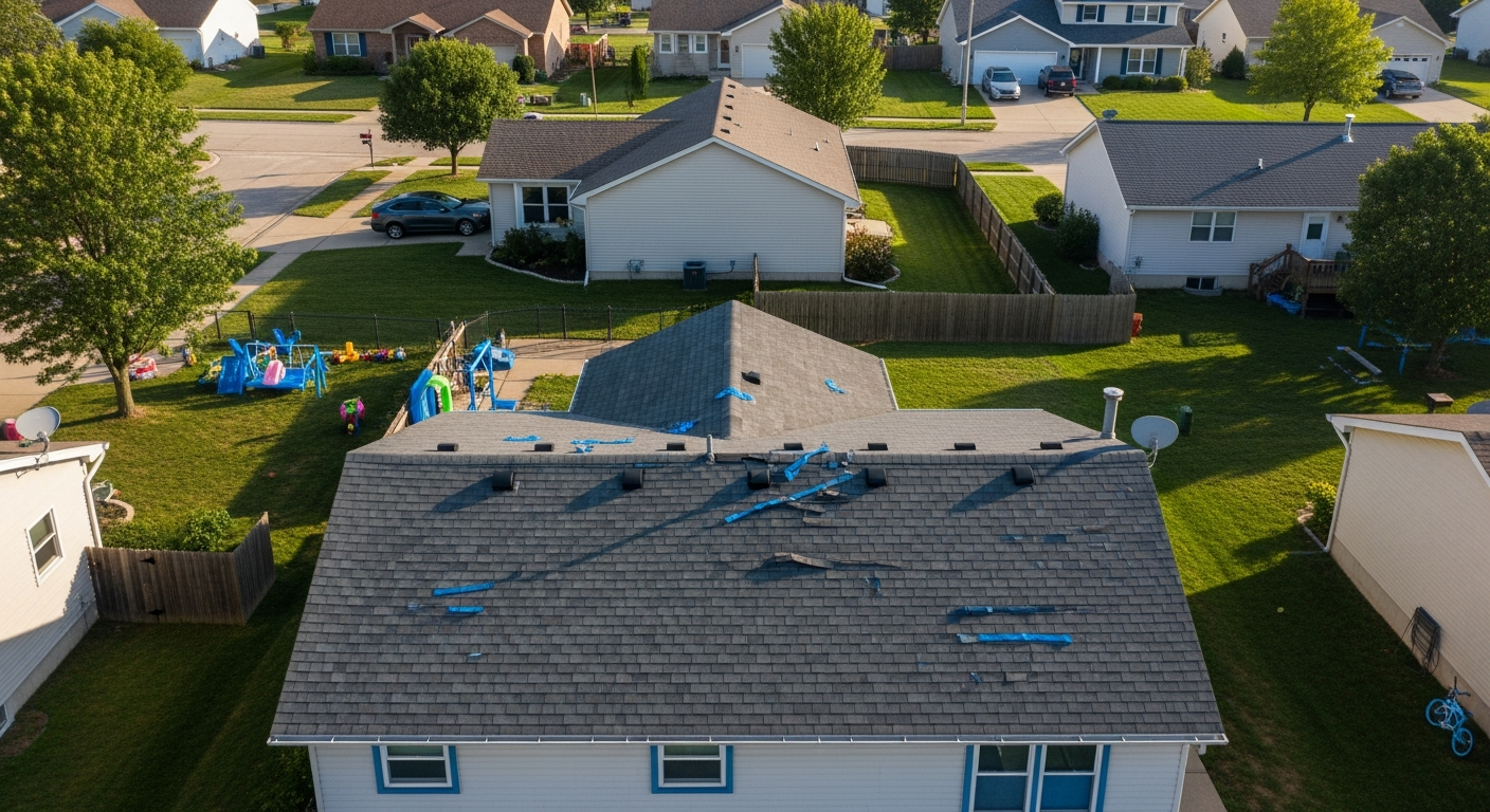 Fosterburg, IL's Silent Threat: How Early Summer Wind Storms Cause Hidden Roof Damage